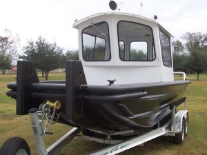 21 ft Cabin Work Boat Model 2172 - Deluxe