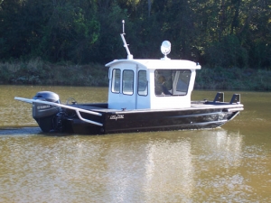 21 ft Cabin Work Boat Model 2172 - Deluxe