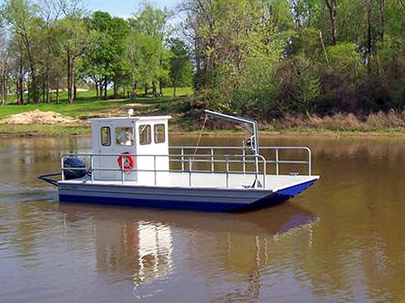 25 ft Deck Barge Model 25144