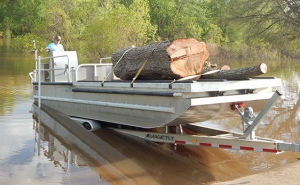 27 ft Dump Barge Model 27102
