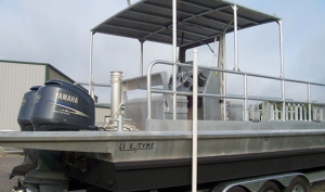 30 ft Work Deck Barge Model 3096
