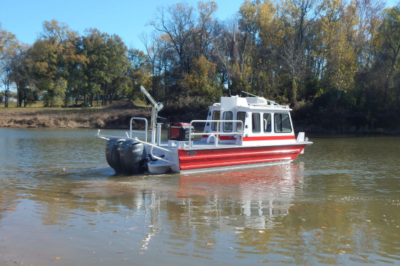 26 ft Cabin Work Boat Model 26102 - Version 3